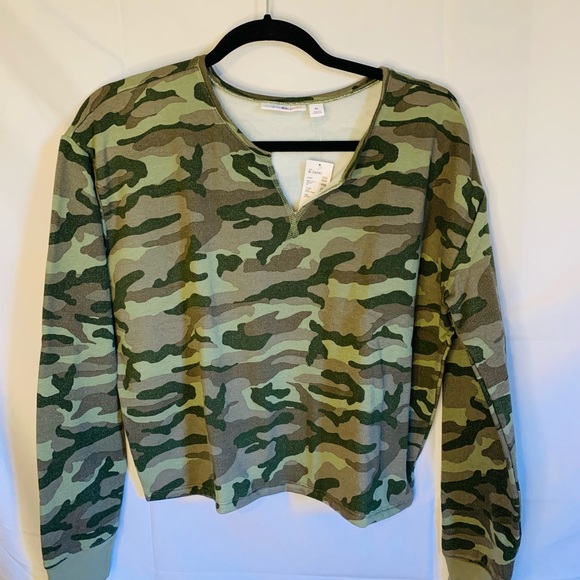 Cami cozy split neck top #331 - Picture 6 of 8